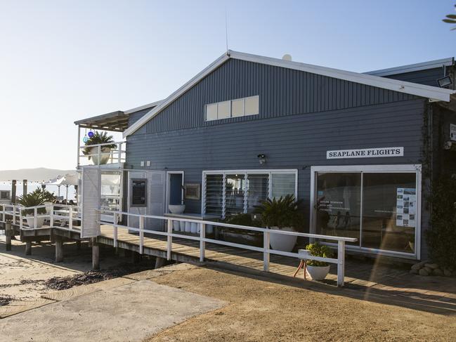 Exterior of the old Boathouse at Palm Beach, prior to demolition. Picture: Dylan Robinson