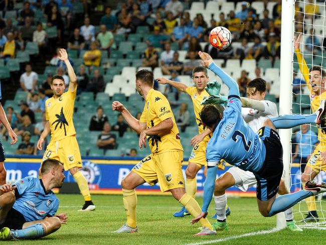 Sydney’s victory over the Mariners has been described as like watching men against boys.