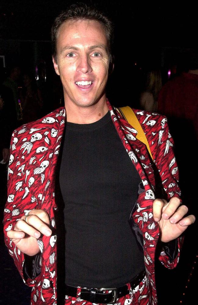 Brian Usher at Rolls nightclub, 2000.