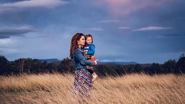 Kasey and Darcy Rainbow. Picture: Brooke Staff