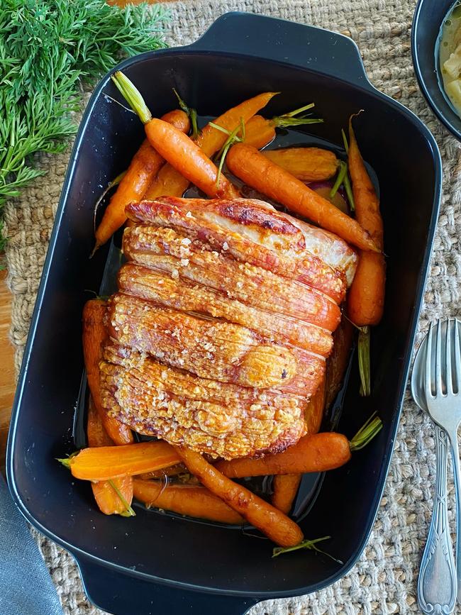 Pork roast by Courtney Roulston. Picture: Supplied