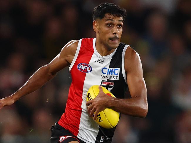 Nasiah Wanganeen-Milera is yet to sign an extension with the Saints. Picture: Getty Images