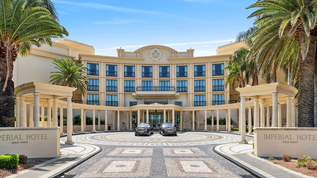 This penthouse in the former Palazzo Versace is for sale.