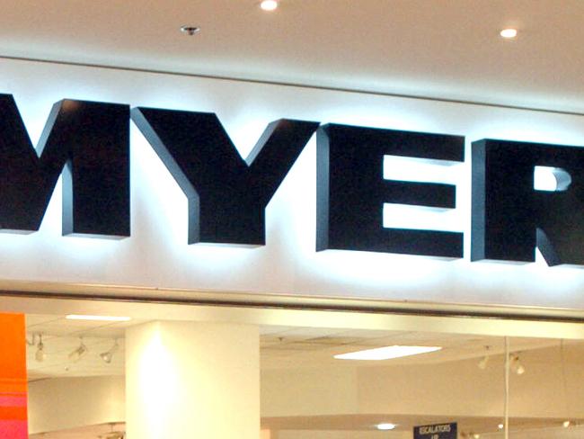 22 Sept 2005 Myer store at Carlingford which may be closed. PicTracee/Lea retail stores shop shops logo logos shopper