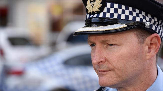 Gold Coast Chief Superintendent Mark Wheeler. Picture: NCA NewsWire/Steve Holland