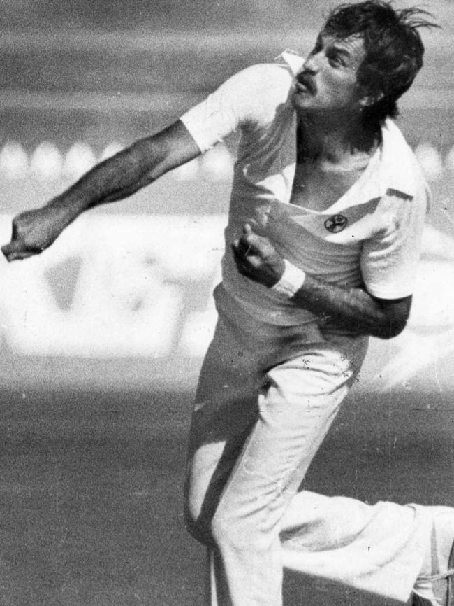 Bruce Yardley claimed 126 wickets in a 33 match Test career for Australia.