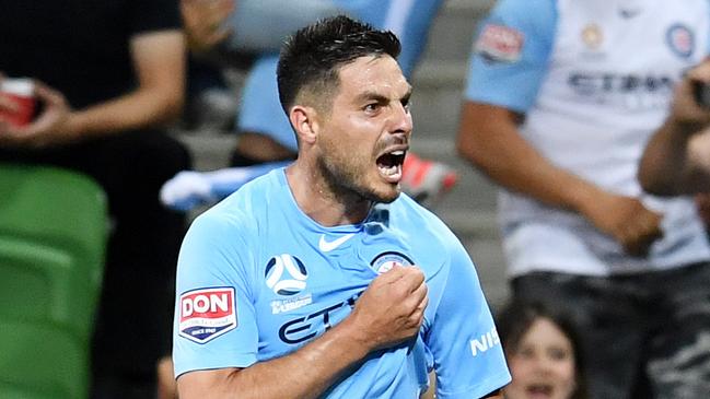 Bruno Fornaroli’s exit was a sad moment in Melbourne City’s history . Picture: AAP Image/Tracey Nearmy