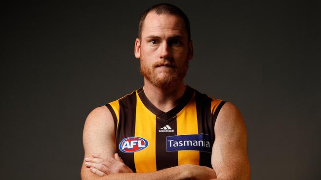 Hawthorn champion Jarryd Roughead is keen to play on in 2019. Picture: AFL Media/Getty Images