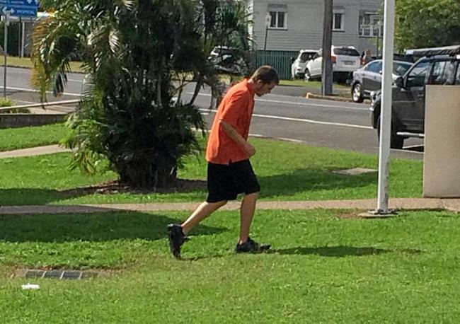 PROBATION: Ashley James McInnes leaves Gympie Magistrates Court. Picture: Frances Klein