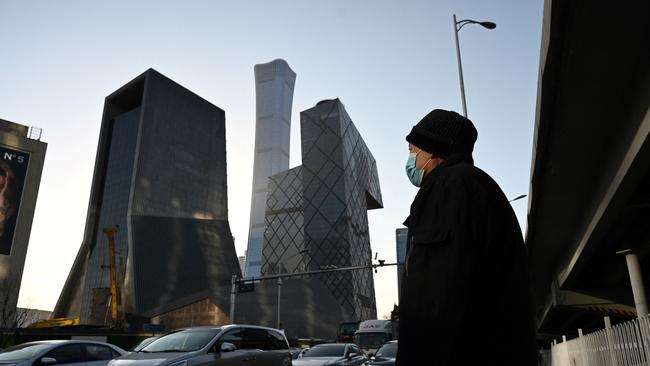 The Chinese property sector is deteriorating. Picture: Greg Baker / AFP