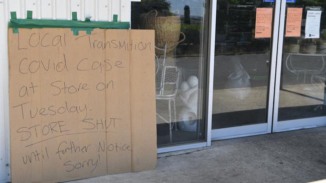 The sign outside Olivers Pets and Plants in Glengowrie. Picture: NCA NewsWire / Morgan Sette