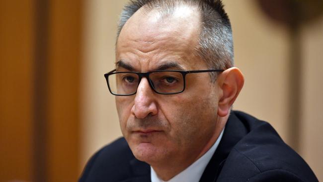 Secretary of the Home Affairs Department Mike Pezzullo. Picture: AAP