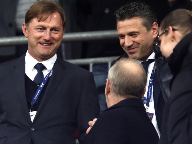 LONDON, ENGLAND - DECEMBER 05:  Ralph Hasenhuttl, the new appointed first team manager of Southampton looks on from the stands during the Premier League match between Tottenham Hotspur and Southampton FC at Wembley Stadium on December 5, 2018 in London, United Kingdom.  (Photo by Julian Finney/Getty Images)