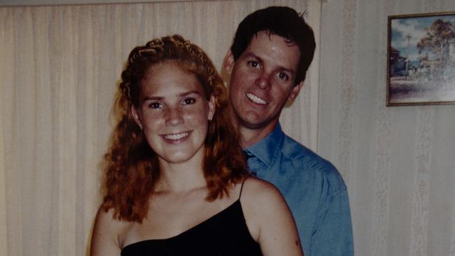 Sarah Kopp and Paul Grealy two decades ago.