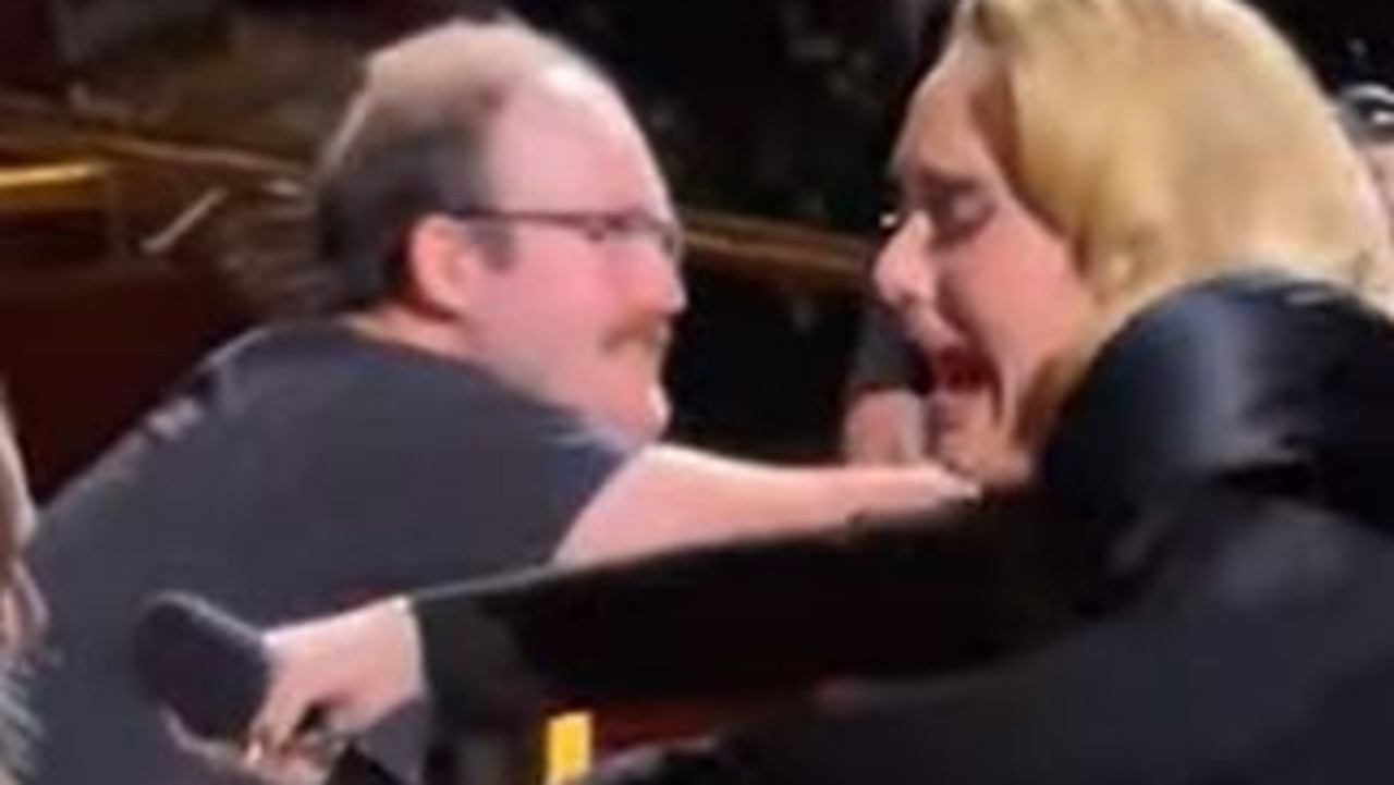 Celebrity brings Adele to tears during show