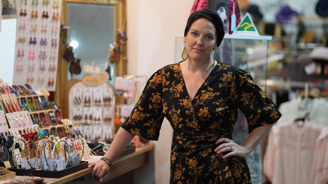 Sarah Turner, owner of Dijo Clothing, said the constant lockdowns made her feel like her business was starting from scratch every time. Picture: Nuno Avendano