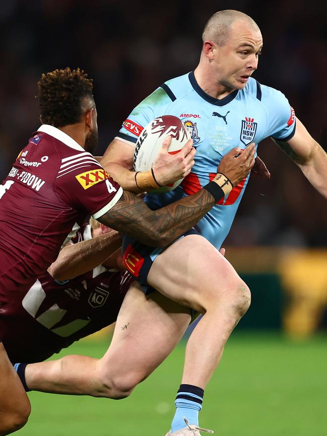 Edwards carved the Maroons up. (Photo by Chris Hyde/Getty Images)