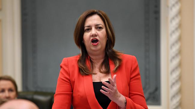 Queensland Premier Annastacia Palaszczuk is expected to make a major Covid-19 announcement. Picture: NCA NewsWire / Dan Peled