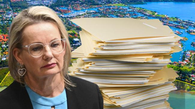 Former Environment Minister Sussan Ley was briefed on the Toondah Harbour project in 2019.