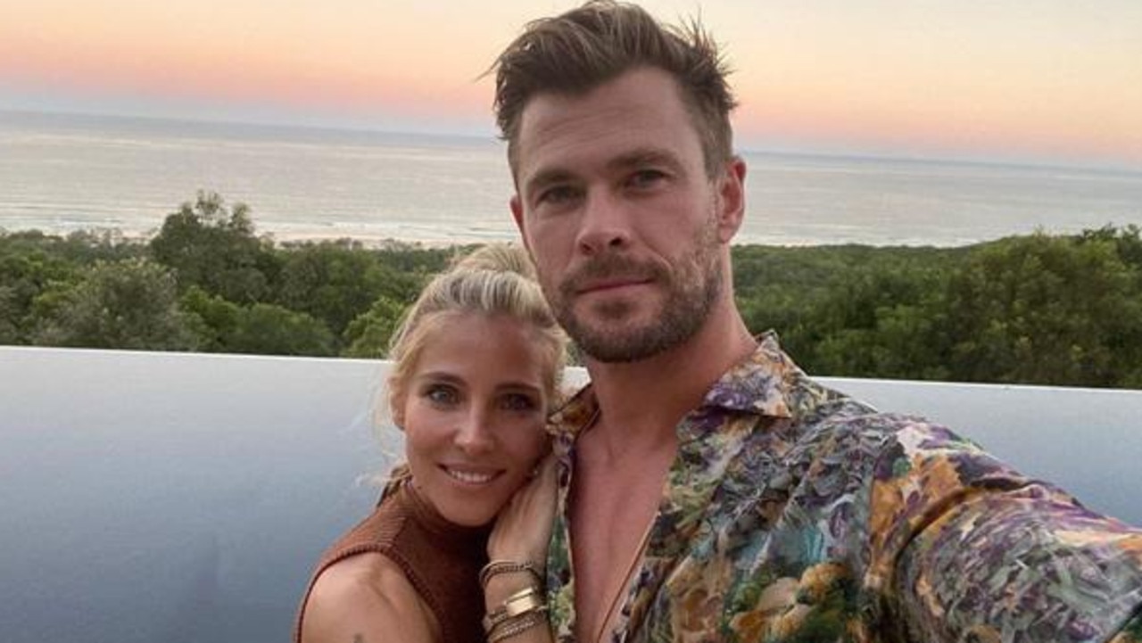 Elsa Pataky and Chris Hemsworth have made the move to Sydney – but they’re heading back to Byron whenever they can. Picture: Instagram