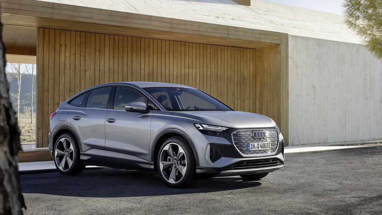 Audi Q4 Sportback E-Tron electric crossover concept: MEB goes matchmaking