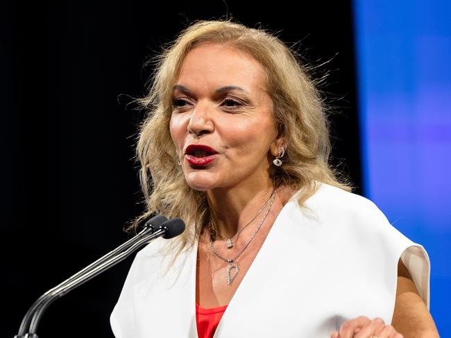 West Australian Anne Aly was elevated into cabinet as Small Business, International Development and Multicultural Affairs Minister after spending last term in the outer ministry. Picture: Jason Edwards / NewsWire