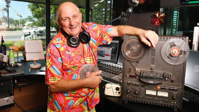 Radio has hit its 100 year milestone and outgoing Triple M breakfast presenter Steve (Pricey) Price has been working in the business for over half of that time. He has seen a lot of technology come and go during that time. Picture: Shae Beplate.