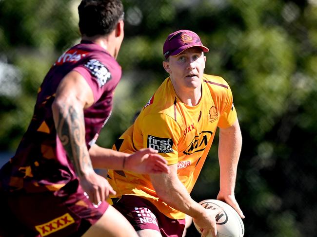 Tyson Gamble has re-signed with the Broncos. Picture: Bradley Kanaris/Getty Images