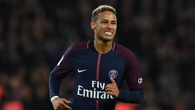 Paris Saint-Germain's Brazilian forward Neymar.