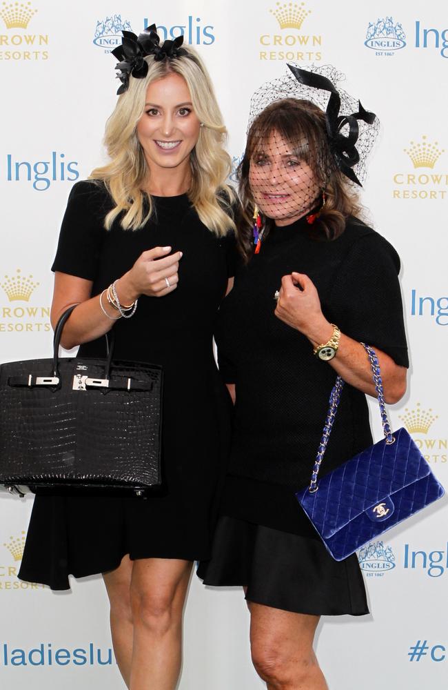 Roxy Jacenko with her mother Doreen Davis. Picture: Christian Gilles