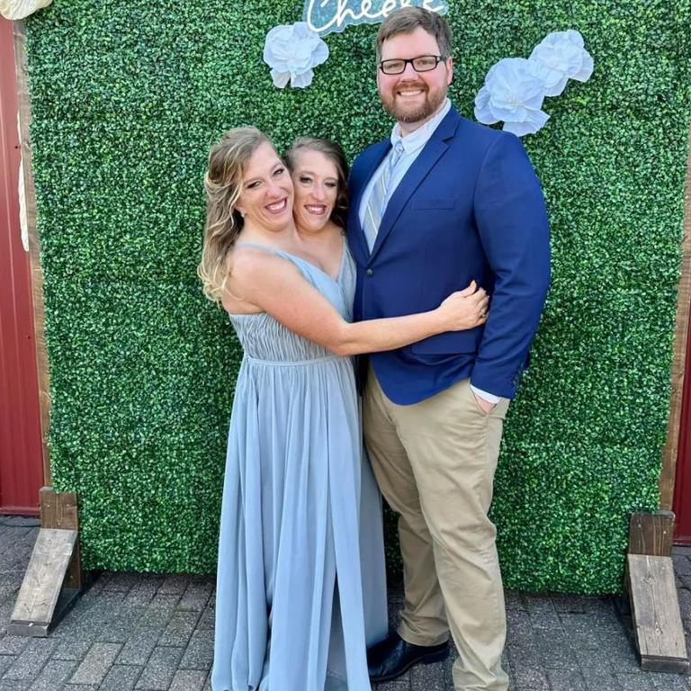 Abby Hensel from TLC reality series 'Abby &amp; Brittany' married her husband Josh Bowling in 2021, it's been revealed. Picture: Facebook