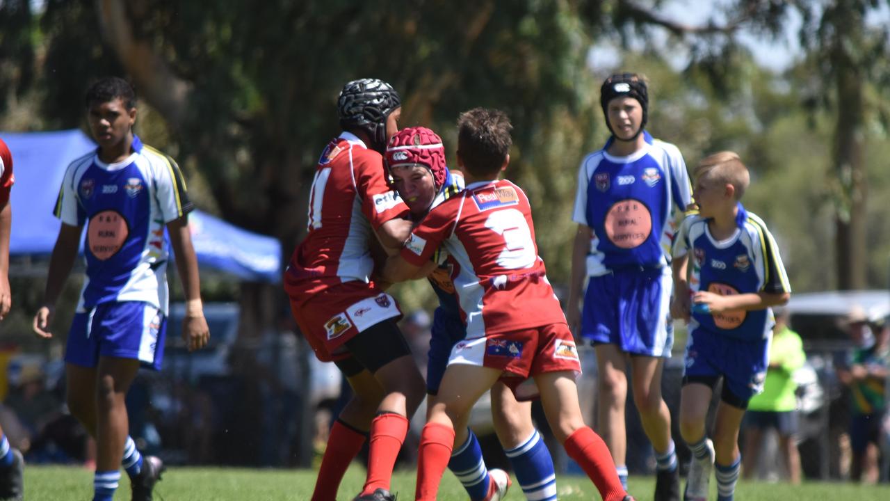 South Burnett v Redcliffe Dolphins U14. Adrian Vowles Cup 2020.