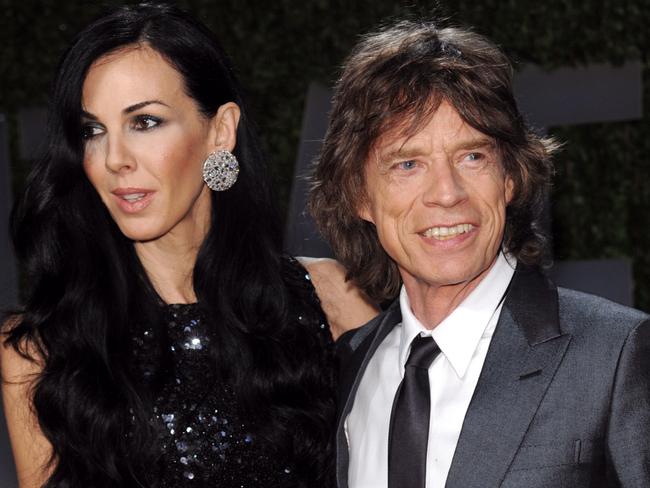 TRagic loss ... Mick Jagger and L'Wren Scott pictured in 2009. Picture: AP Photo/Evan Agostini