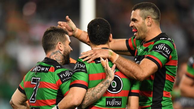 The Rabbitohs are a serious premiership threat once again. (AAP Image/Dean Lewins)