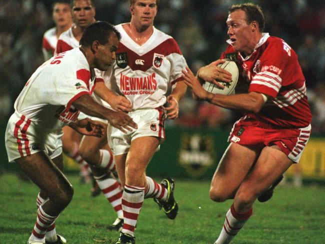 Craig Fitzgibbon during his playing days with Illawarra. Picture: Angelo Soulas