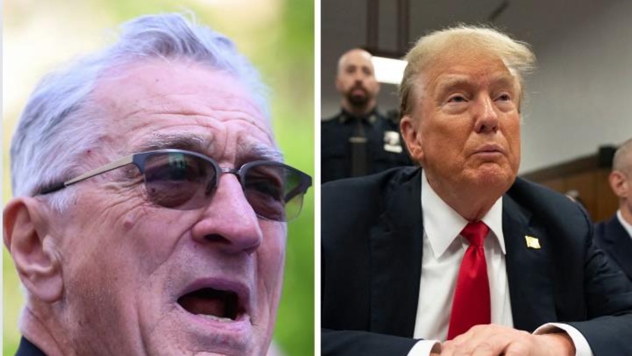 Robert De Niro unleashes at Donald Trump on Joe Biden’s behalf outside ...