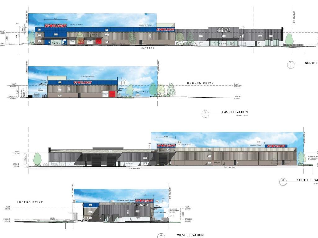 Plans for a new retail complex in Kingaroy. Image: SBRC.