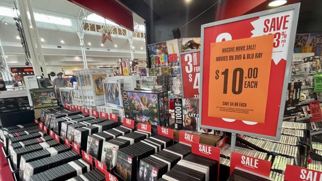 Sanity is closing its remaining stores across the country. Picture: Peter Carruthers