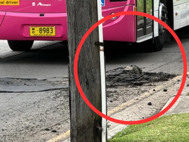 A southwest Sydney council says the number of potholes and road damages have increased since the Metro buses replaced trains.