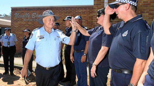 Senior Sergeant Gareth James has retired. Picture: Rob Williams