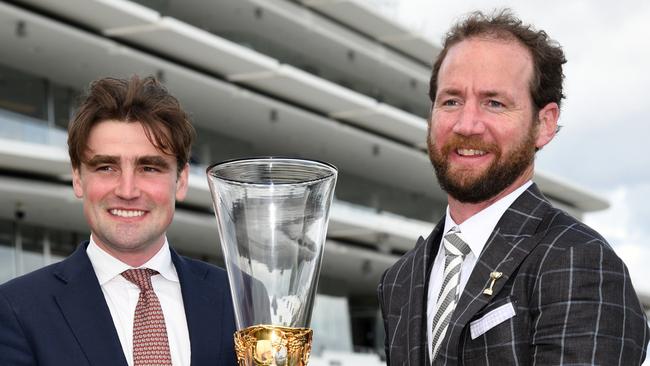 Trainers David Eustace and Ciaron Maher have Dr Drill primed for Thursday’s Grafton Cup. Picture: Getty Images
