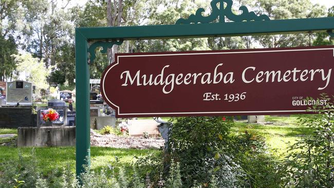 The Mudgeeraba Cemetery. Picture: Tertius Pickard