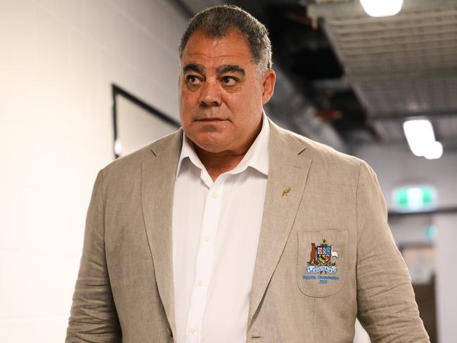 Australian Kangaroos coach Mal Meninga wants expansion for Test matches. Picture: NRL Images