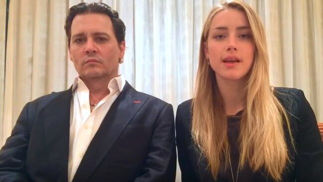 Johnny Depp and Amber Heard apologise for not declaring their dogs Pistol and Boo during a stay on the Gold Coast in 2015.