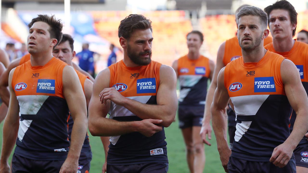 Stephen Coniglio is under pressure to help lead the Giants back to last year’s form. Picture: Toby Zerna