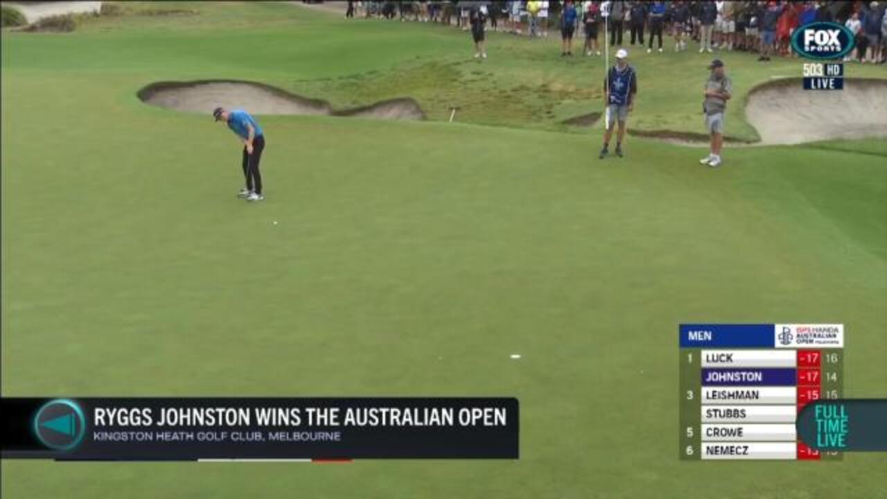 Ryggs Johnston Wins The Australian Open! | The Chronicle