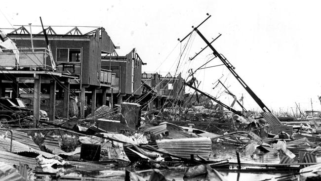 Darwin was all but destroyed by Cyclone Tracy. Picture: News Limited