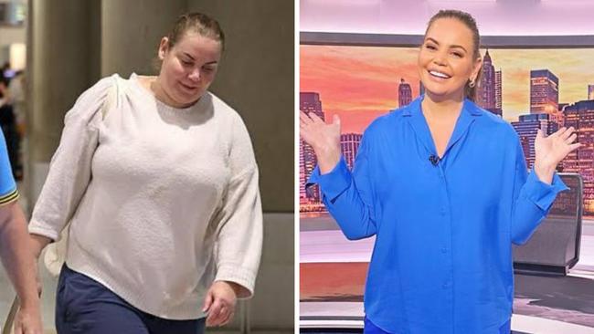 A former tennis champion who recently lost 30kg has declared she isn’t ashamed of how she looked before the weight loss. Picture: Instagram