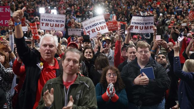 There’s more to Donald Trump’s supporters than meets the eye. Picture: AP Photo/ Evan Vucci