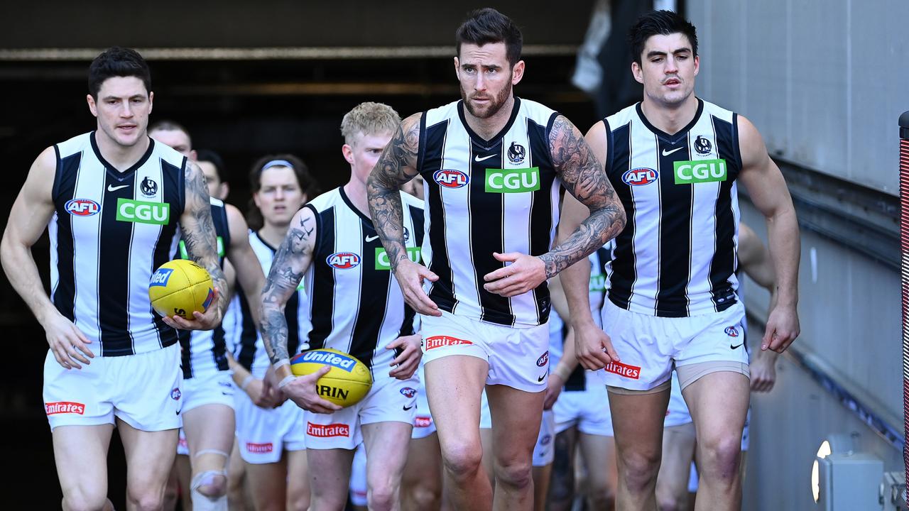 The Pies have endured months of off-field instability. Picture: Getty Images